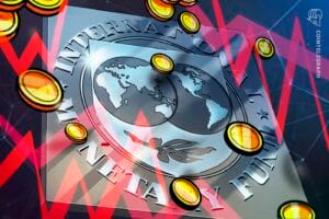 IMF标志与代币化概念图