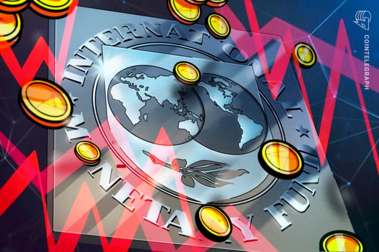 IMF标志与代币化概念图