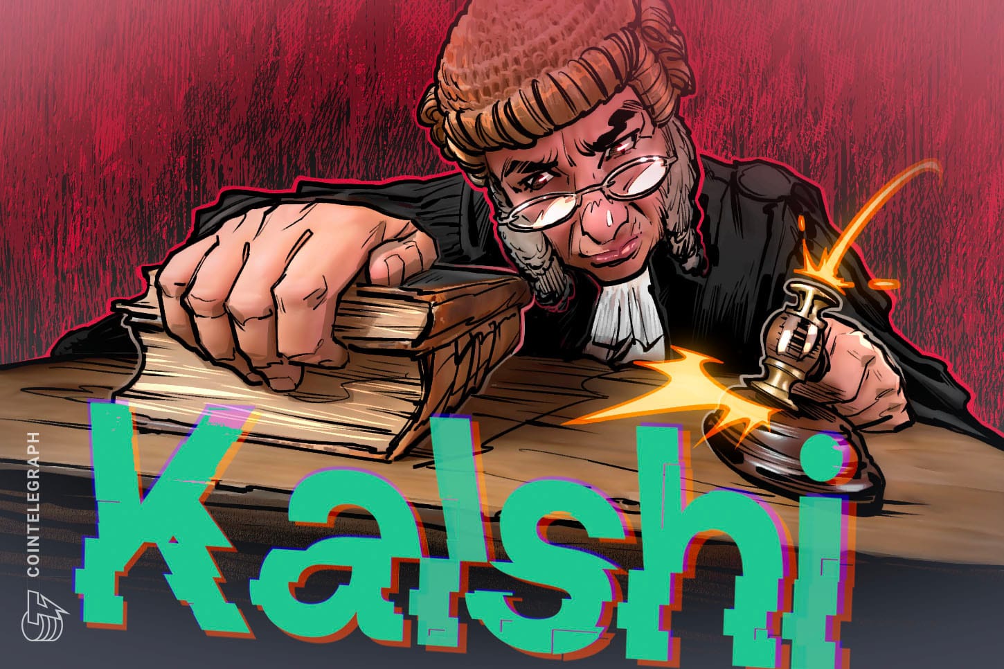 CFTC与Kalshi监管冲突概念图