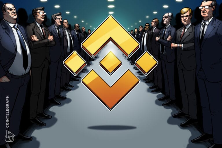 Binance官方公告对11家加密平台启动交易限制的背景示意图