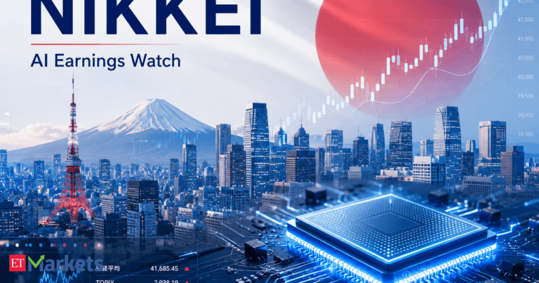 2026年8月26日亚洲交易时段,日经225在英伟达财报和7月PCE数据公布前窄幅上行,SoftBank Group领涨。