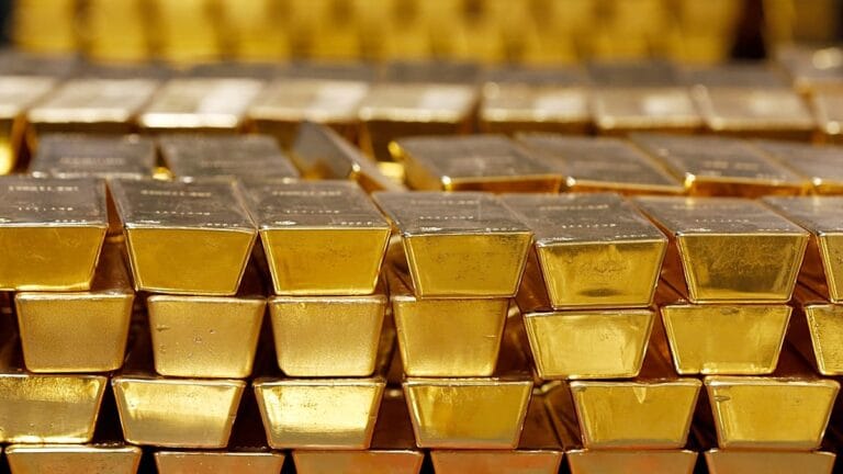 黄金白银价格走势与美债收益率叠加图