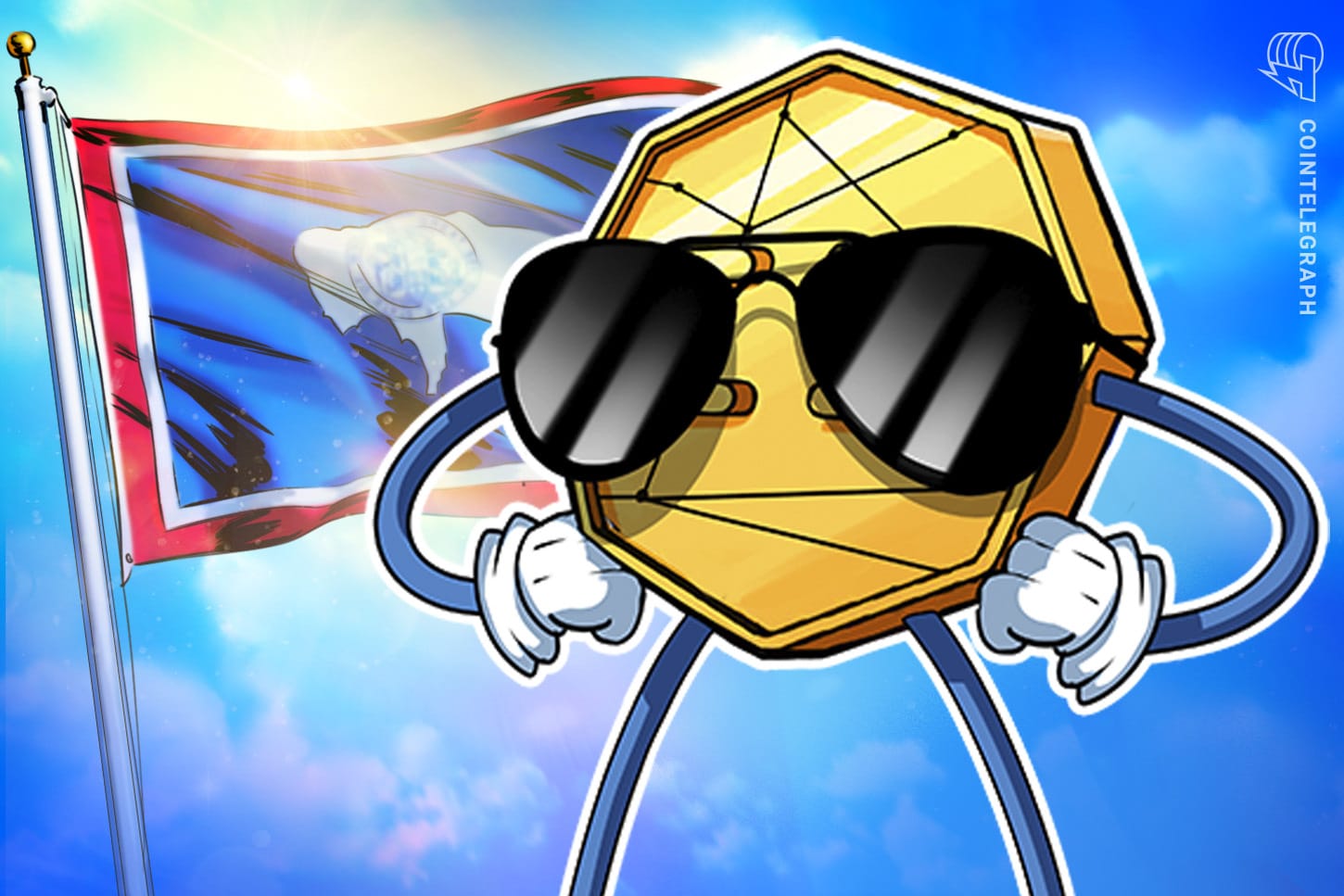 怀俄明州Stable Token Commission将州发稳定币FRNT接入Chainlink Proof of Reserve的链上储备验证示意图