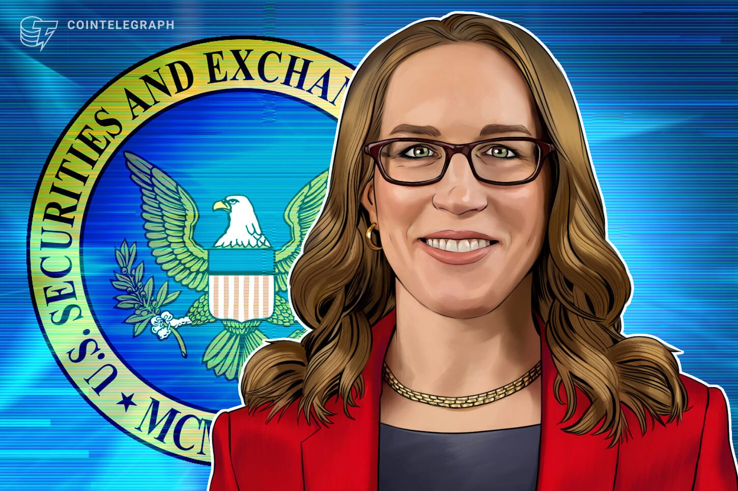 SEC 委员 Hester Peirce 在 Crypto Task Force 任内的工作场景