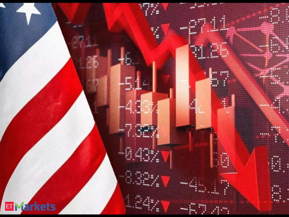 纳指科技股与10年期美债收益率同步走弱的跨资产场景示意图